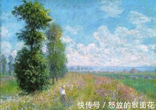 莫奈#他画了一堆草垛,卖了7个亿,放大5倍,专家叹服:这根本不是画