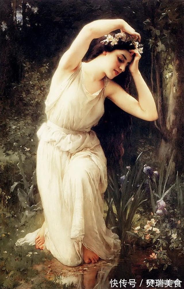 创作|法国画家勒努瓦创作的绘画作品,极具艺术感染力,绘画功底深厚