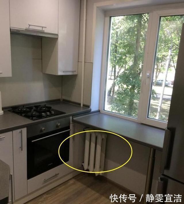 台面|厨房窗台与灶台连接,餐厨一体、功能叠加,回头我家也这样装