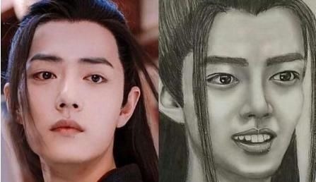 美术生@当美术学渣开始画明星,画面变得一言难尽,老师:这是怎么做到的