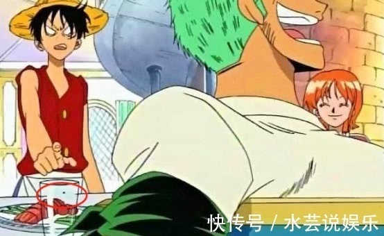 女儿岛|海贼王路飞吃过4种独特食物,2次差点没命,鼻屎也能咽下去