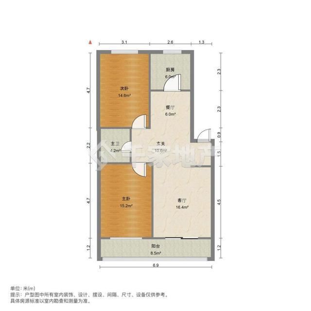 二手|二居室且位于滦县文化里，每平卖0.9万，二手房价播报