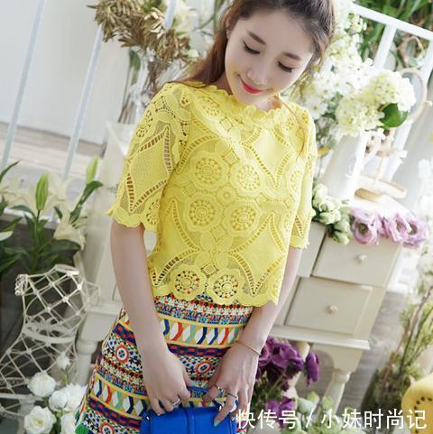 露肩|精美迷人的8款时尚套装,青春靓丽,美翻整个春夏