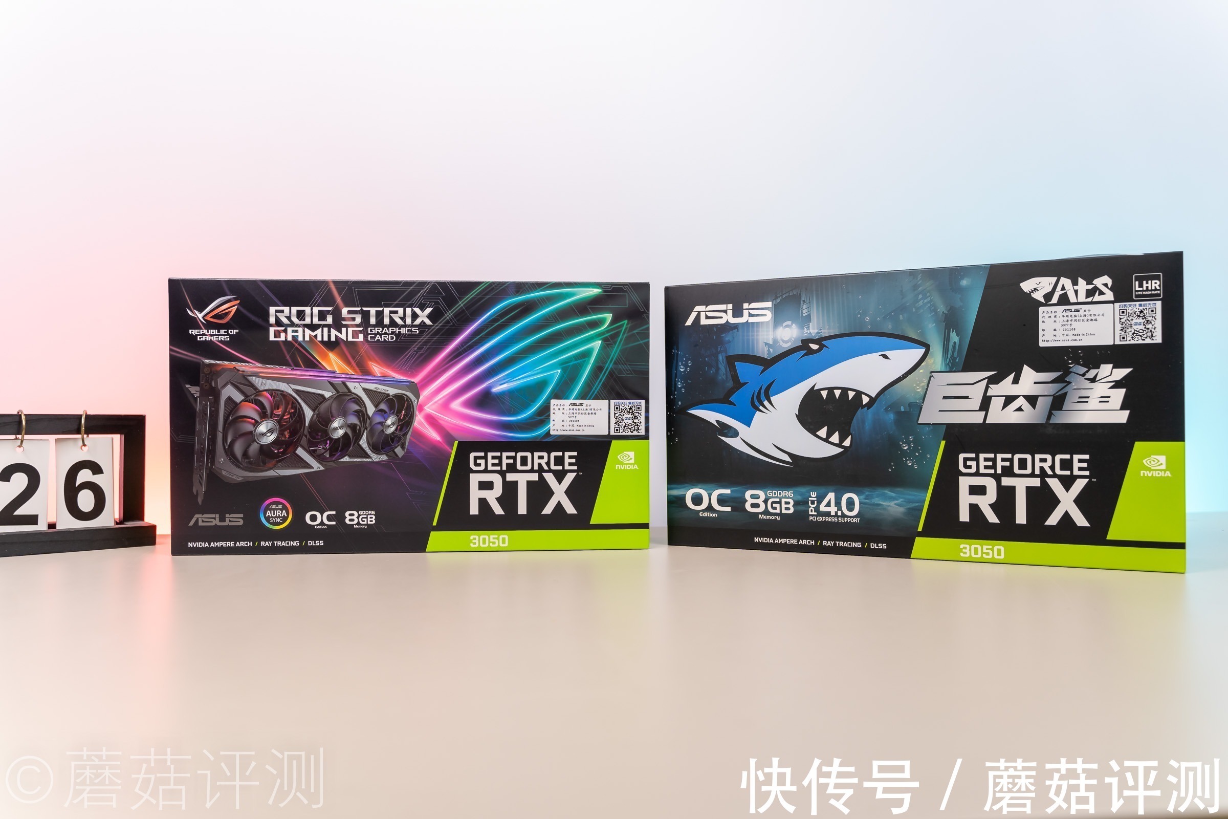 猛禽|有点贵的甜品卡，是否值得入手？华硕RTX3050显卡（猛禽&巨齿鲨）评测