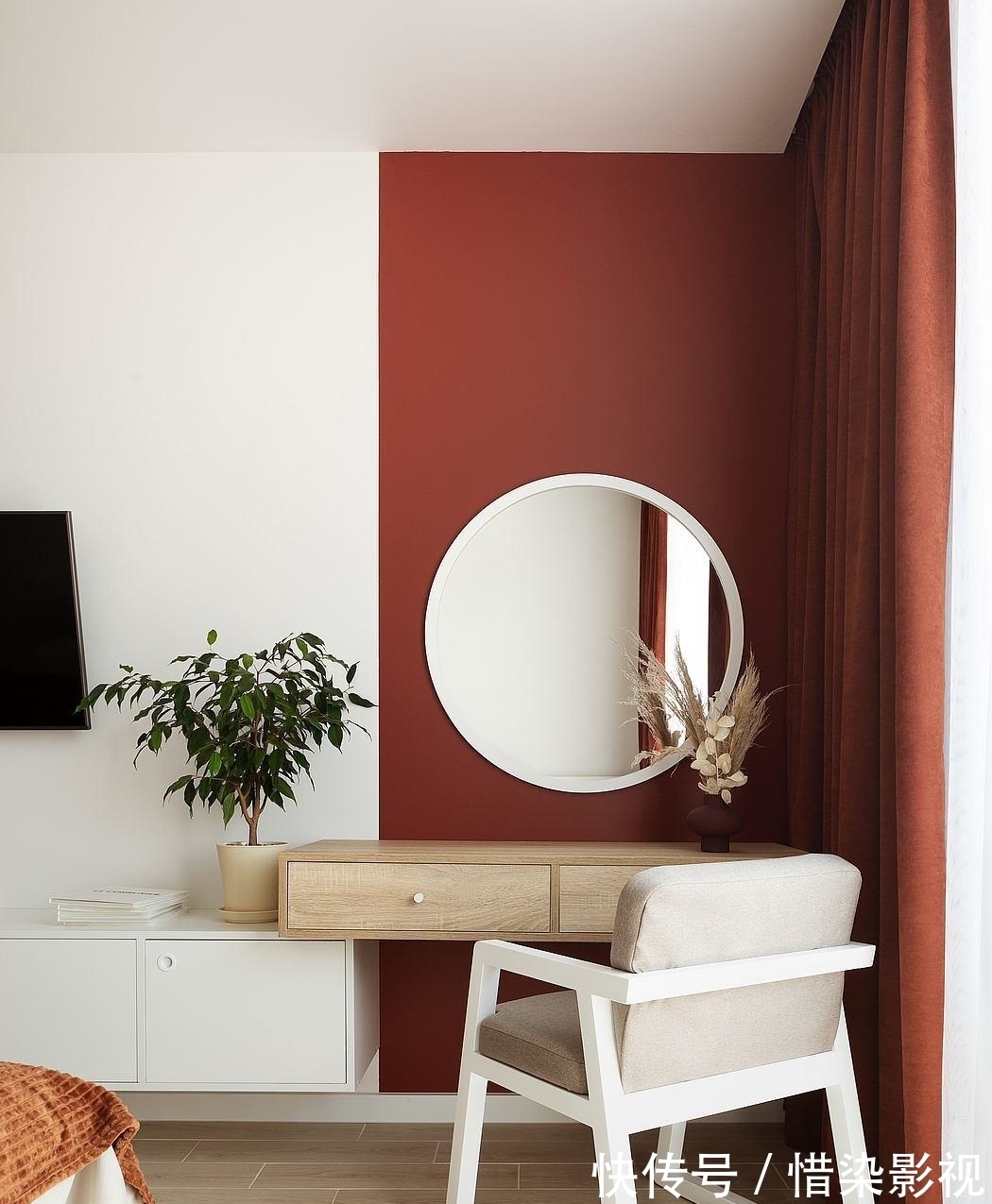 屋主|没想到这么大胆的配色,装修完后效果却很不错,有颜有品又有个性