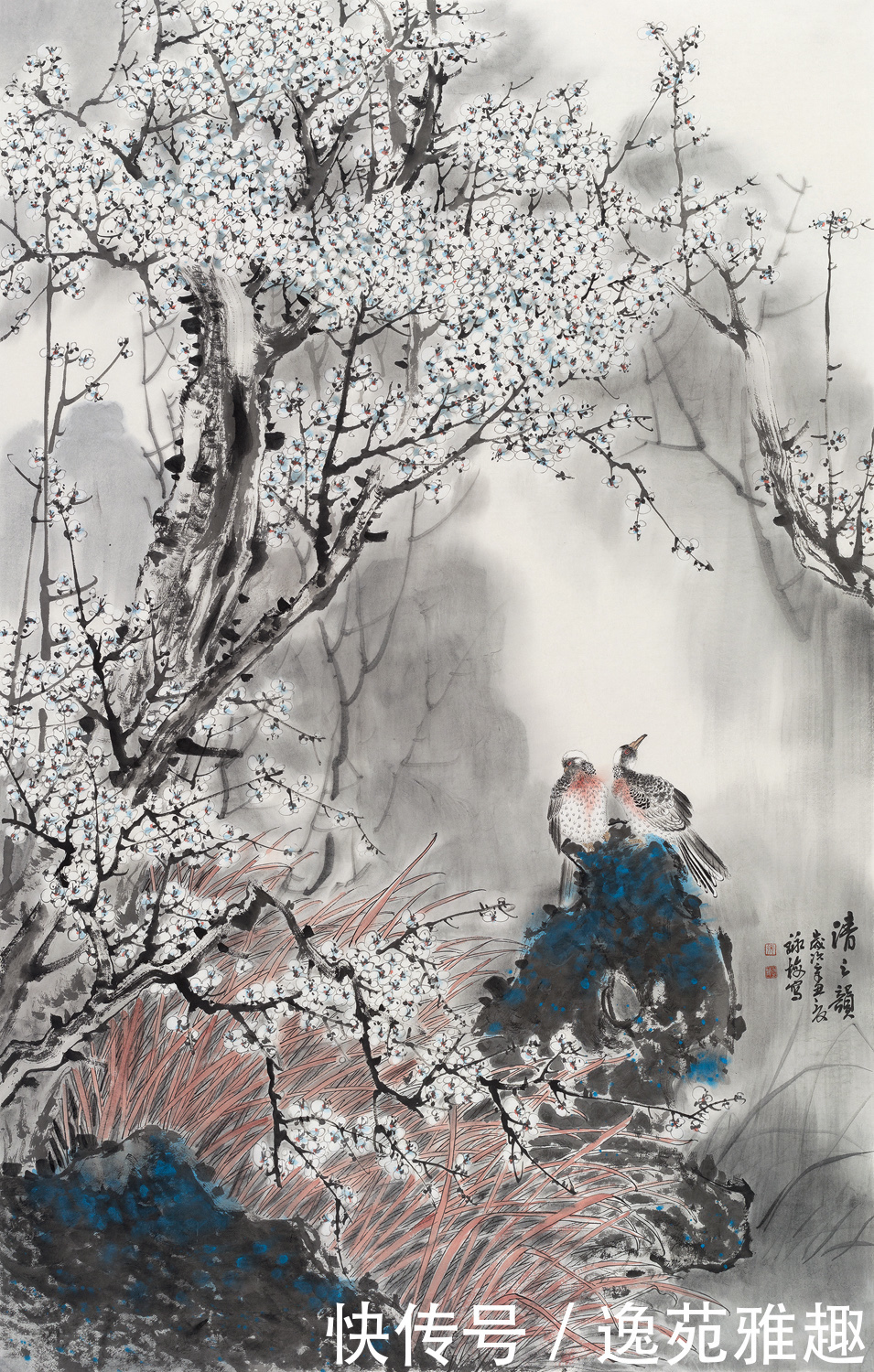 驻华大使馆拟展|“疏影含香”——画家张咏梅斯洛伐克驻华大使馆拟展部分作品