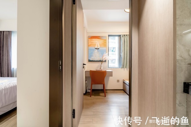 钢结构|127㎡客餐厨一体-洄游动线极简美家!