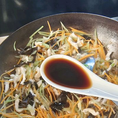 莴笋丝|鱼香肉丝