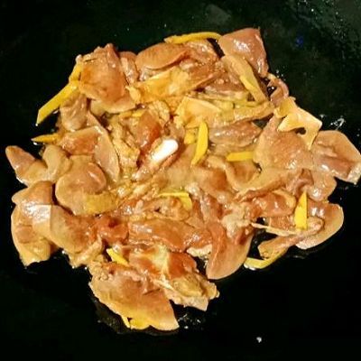 小米椒|莴笋炒猪舌