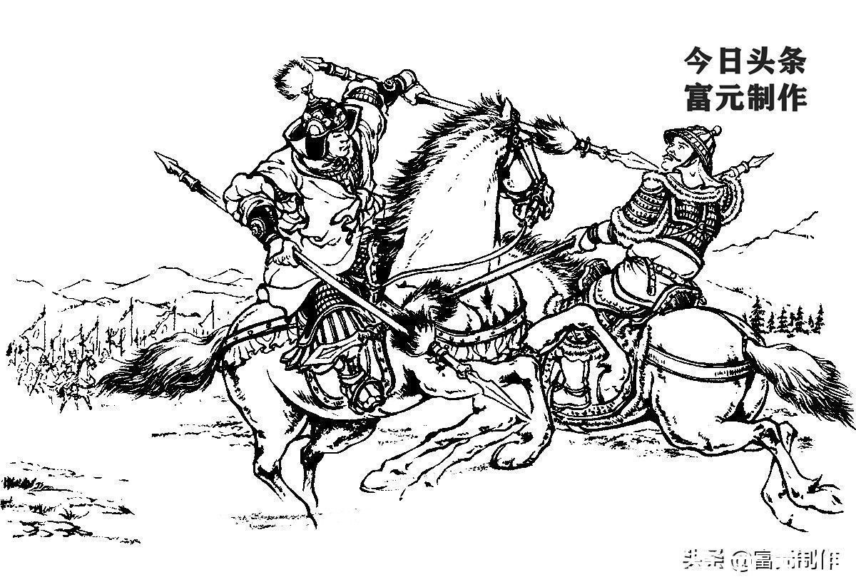 枪法@大战王文德勇挑耶律国珍的五虎将董平,拜师学习定彦平枪法