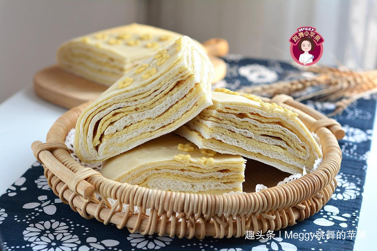 教你做|教你做双色千层饼，柔软有滋味，让你学会1种，能开发出10多种