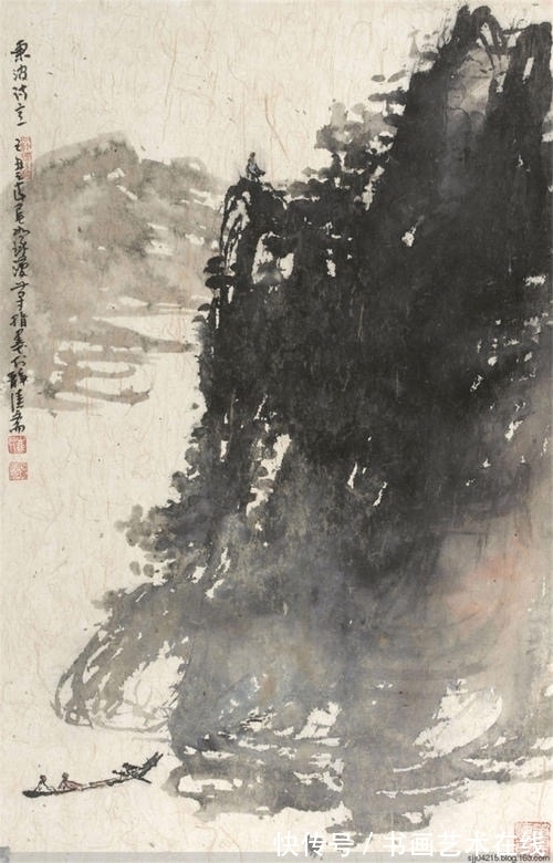 陈家泠@崔如琢、陈家泠、朱祖国,纵览山河之美、当代山水画名家