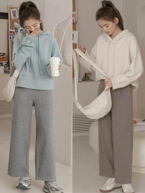 别再穿牛仔裤了,早春流行毛呢裤,兼顾时髦与温差