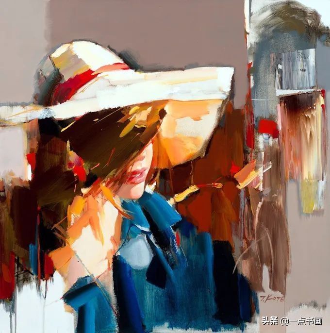 科特&他的绘画是光与色的交响乐,充满着前卫和时尚