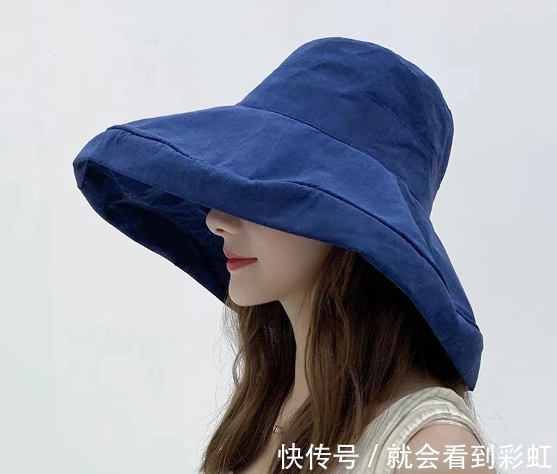 防晒|全脸防晒大帽檐,夏季出门必备,又美又飒