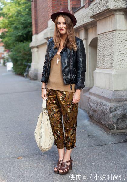 肉肉|时尚显瘦的短袖上衫,胖妹妹的臭美搭档