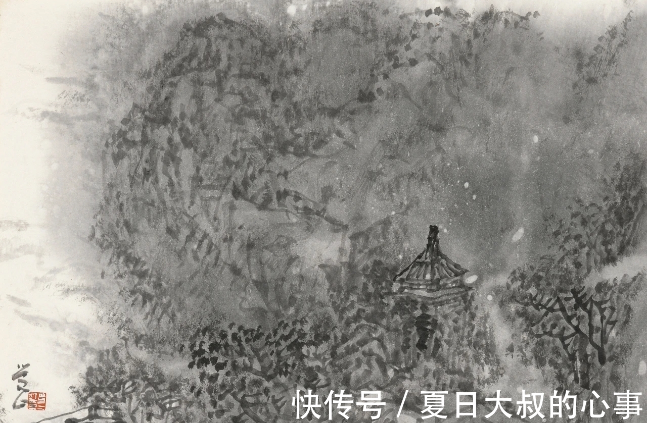 水墨山水画&似古不泥古|曾三凯水墨山水画