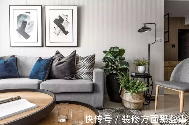 温馨|70平米现代小资风格装修案例 营造优雅温馨空间