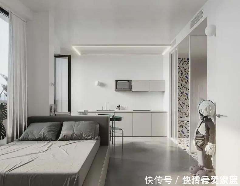舒适|29㎡二人居,一室一厅舒适自在,再来个衣帽间,这才是生活