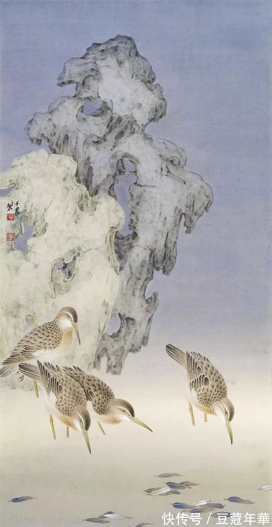 唯美!陈建强的花鸟画造境唯美,引人踏入清雅之境