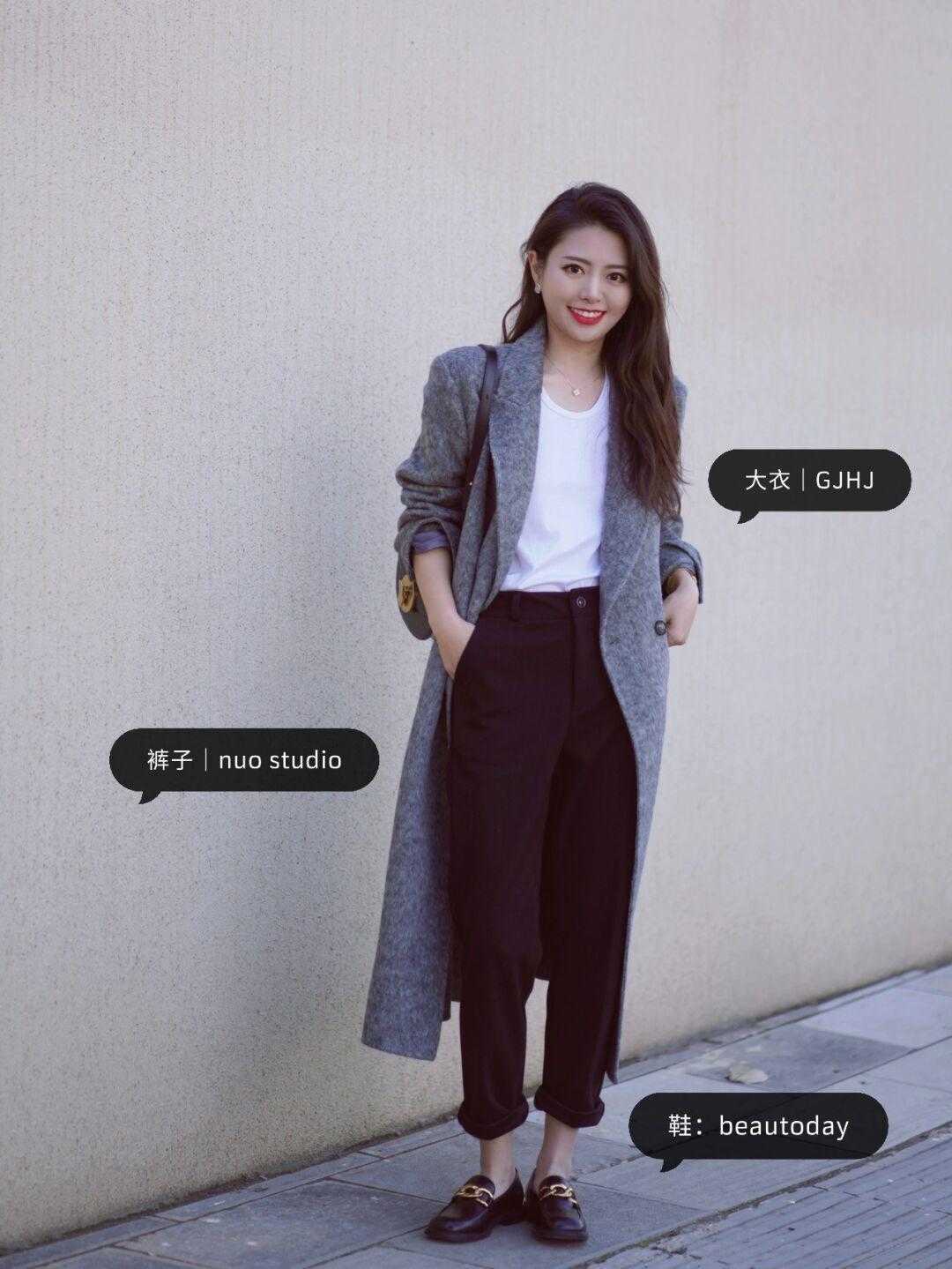 九分裤 九分长裤可不止有牛仔裤,加上这“两”种,才会变得无懈可击