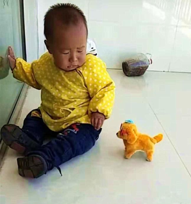 怪物|妈妈好心给宝宝买了电动狗,孩子把玩具当怪物了,惊吓的可不轻