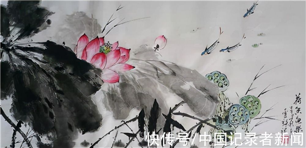 书画$“荷花的别样精彩”记书画爱好者金云祥