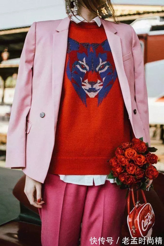 围巾 秋冬叠穿法,高级显瘦挡不住