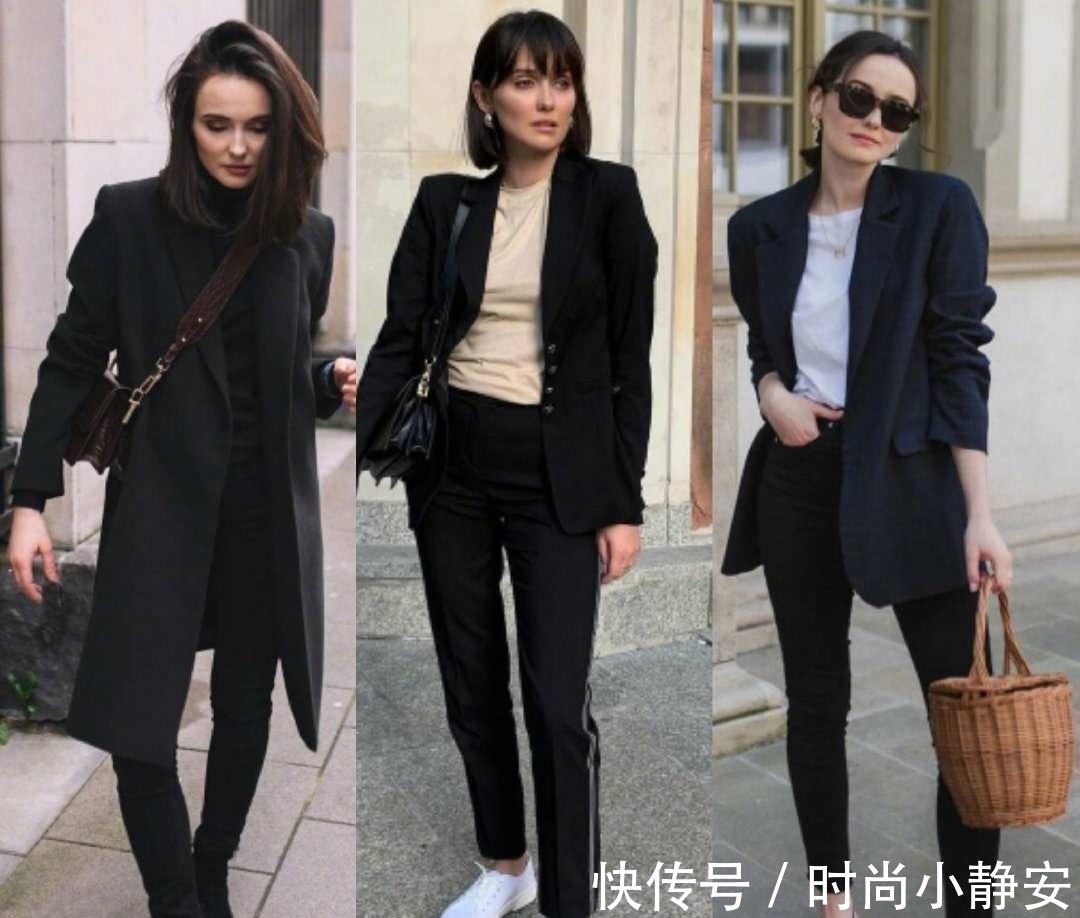 黑色 拜托,别被“法式风”穿搭骗了,不经意的时髦,绝对没那么简单