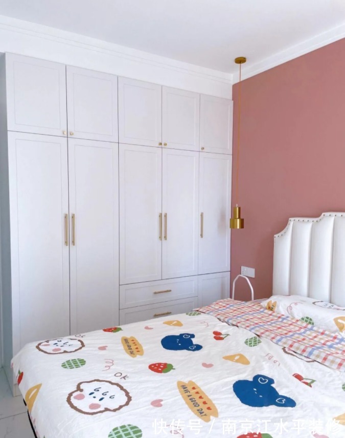 墙面|南京80平两室装修案例,业主的自我设计,简单实用是首位