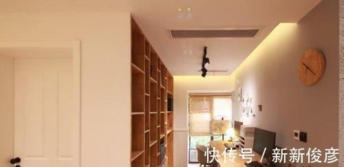 厨房|她家仅69㎡,餐厅厨房对换,隔出一个书房,全屋漂亮极了