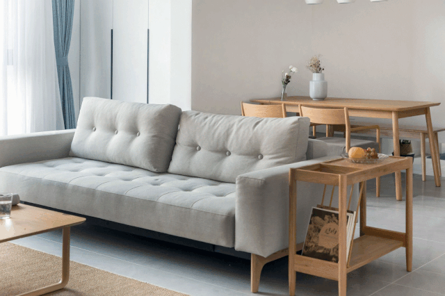 三居|140㎡自然简约风三居,一体的多功能空间,羡慕!