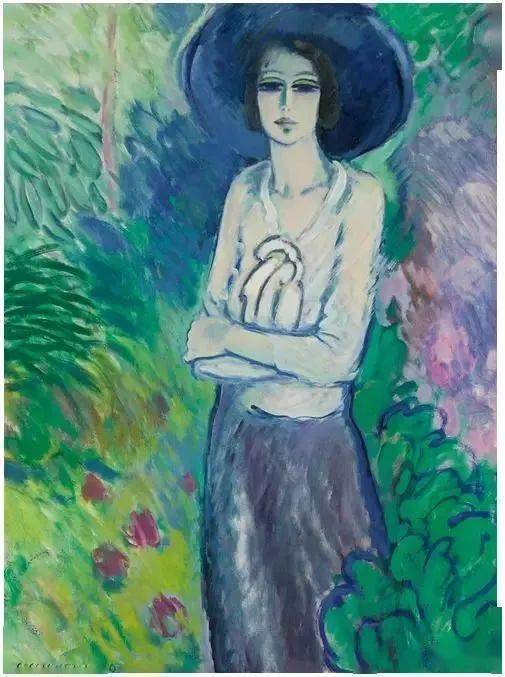 野兽主义#皮埃尔·卡西尼尔:领略野兽主义奔放节奏和表现主义浓烈意蕴油画作品