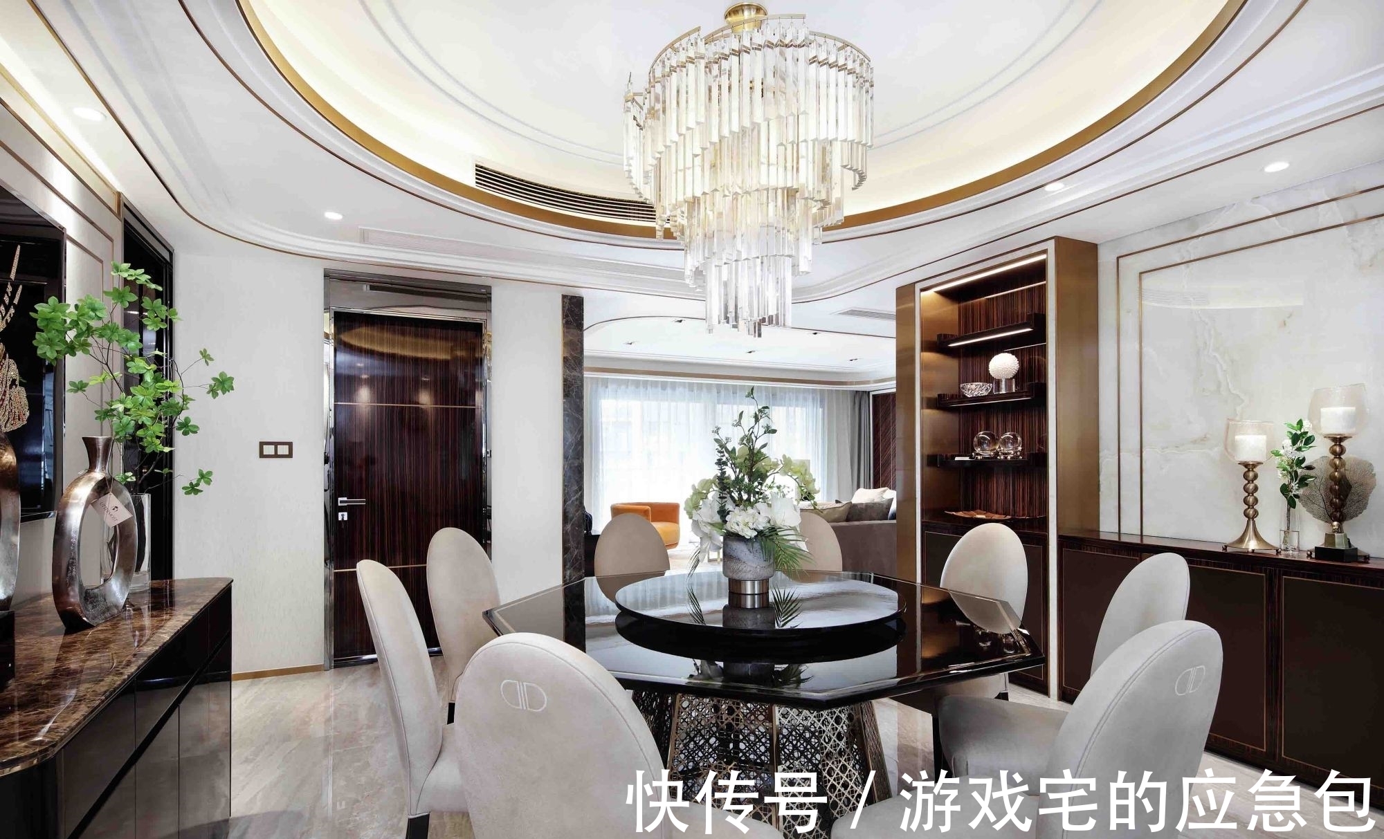 轻奢|258㎡现代轻奢，打造心中理想国！