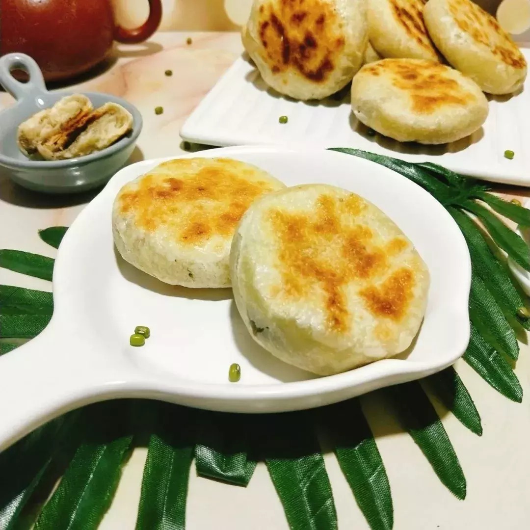 绿豆饼原来这么好吃，早知道多做几块！