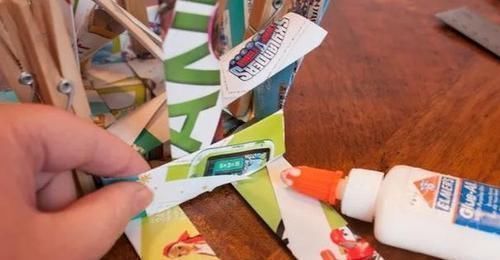 废纸|变废为宝用废纸做纸篮子，送给孩子做收纳，纸艺手工附3款教程