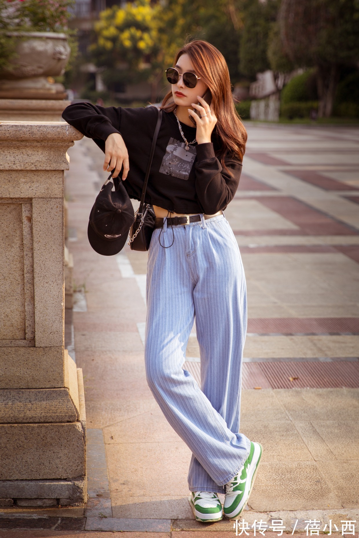 格纹裤|今秋流行这些“显瘦神裤”,一键拉伸腿长,效果堪比换腿