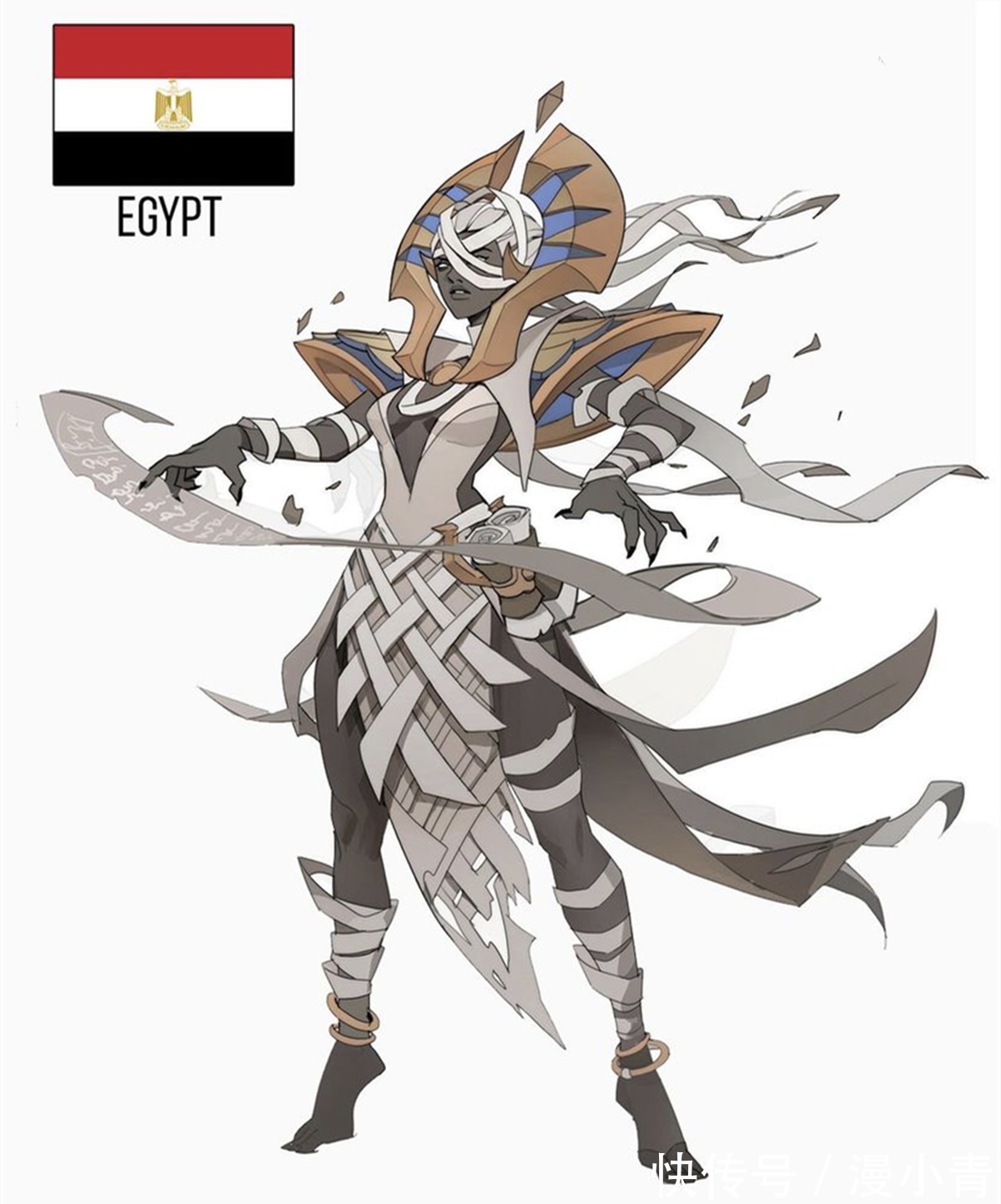 国旗|当机娘被设计成国旗的模样,有的现代感十足,有的还停留在近代