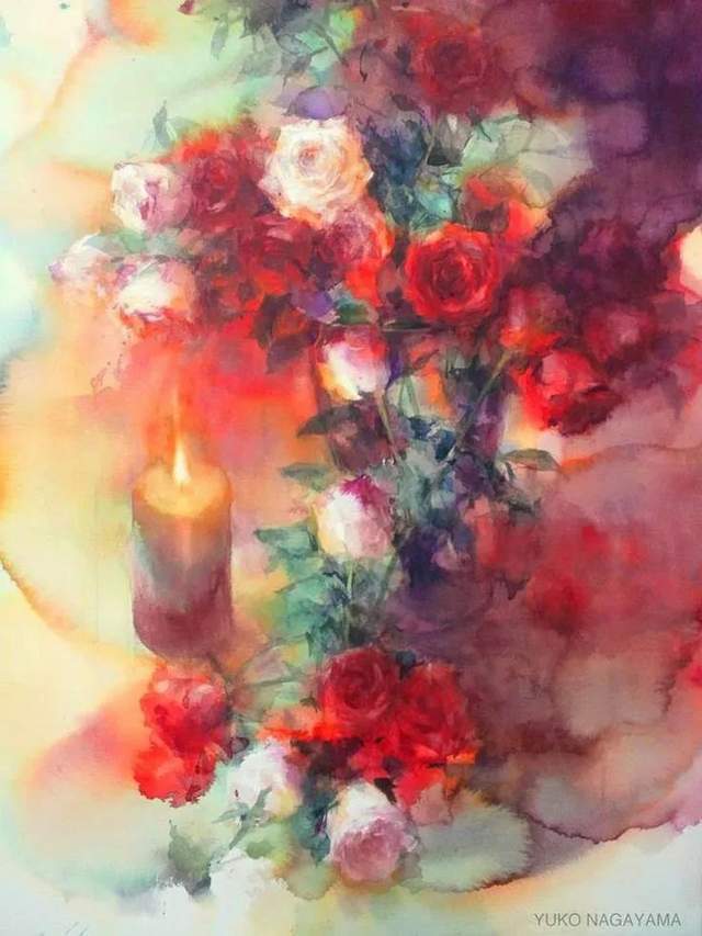 永山裕子|[第七届庐山水彩节邀请嘉宾]永山裕子艺术作品展