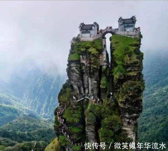 寺庙|古时候山峰顶上的寺庙是怎么建的几千米高，材料怎么运上去的