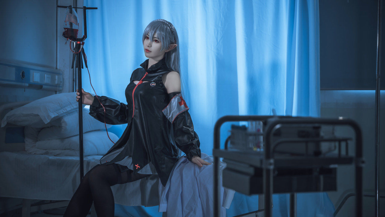 明日|明日方舟 华法琳cosplay