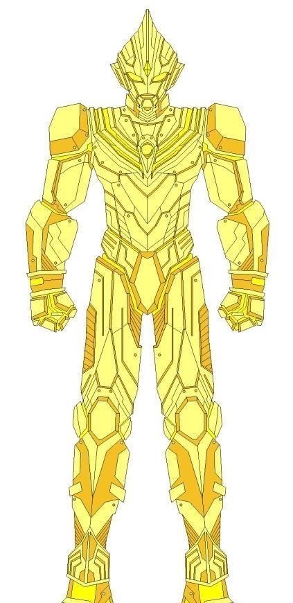 装甲|五个金色形态的机甲奥特曼,我觉得泰伽和捷德奥特曼很帅气
