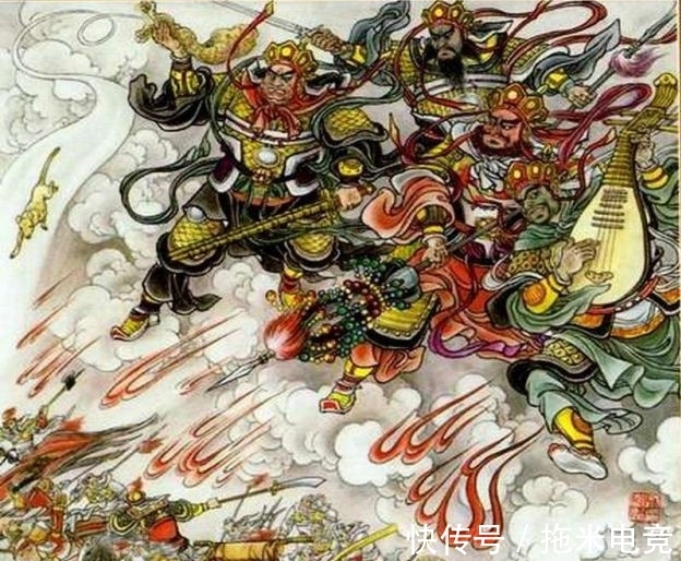 西游记!《西游记》中四大天王和四大金刚可不是一回事。四大金刚又是谁?