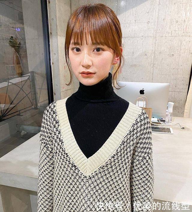 日系|日系女生纷纷换上减龄微成熟的眉下刘海!
