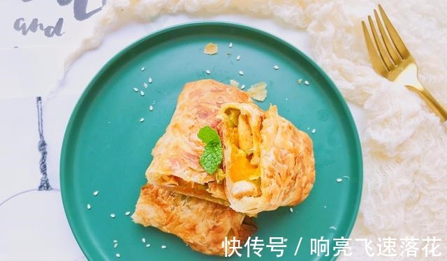 脆爽|美味早餐南瓜鸡肉酥派,营养丰富,脆爽美味,为生活添动力!