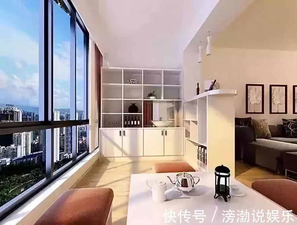 隔断|客厅阳台太难看那是你没设计好,看看这些个性的设计!