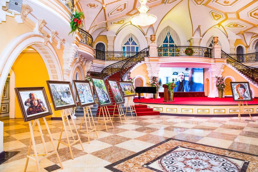 文化交流|促进中俄文化交流!薇拉·拉古金科娃油画作品线上展开幕式在伏尔加庄园举行