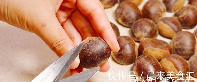 外皮|板栗去壳原来这么简单,教你1招,几分钟剥一大碗,快速又解馋