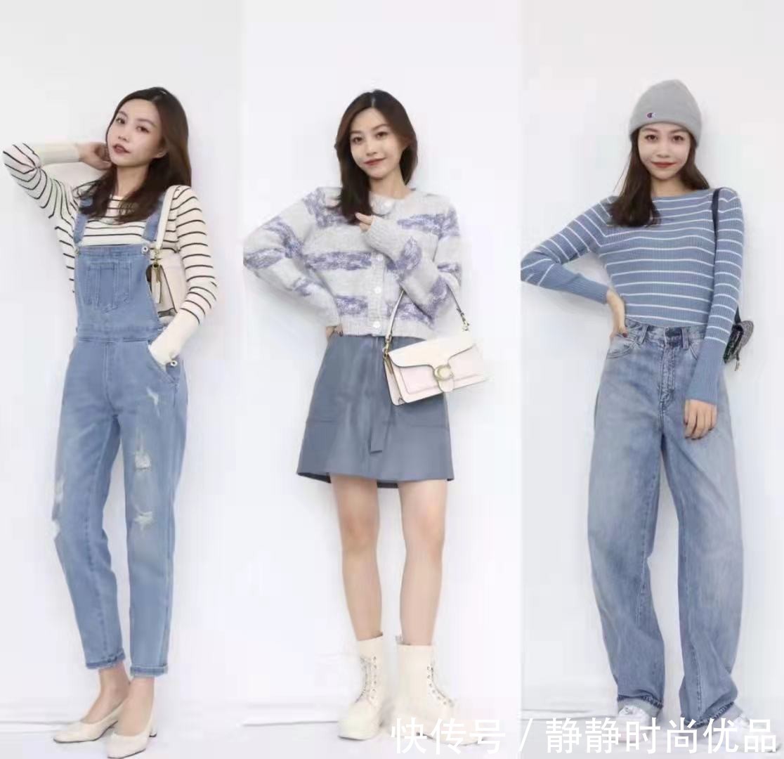 针织开衫|时尚又接地气的秋季穿搭模板:24套Look每天不重样,减龄优雅