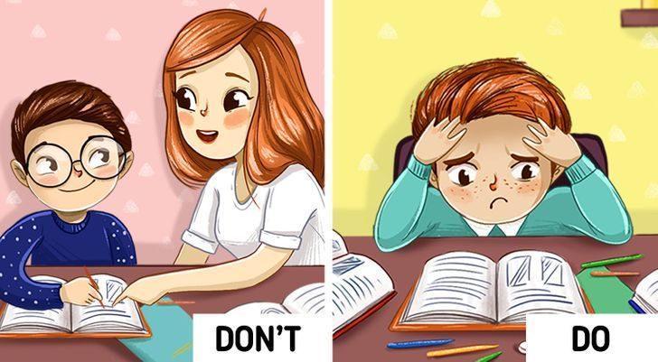 孩子|6个“父母不应该帮孩子”的重要原因,自己写功课的小孩更聪明